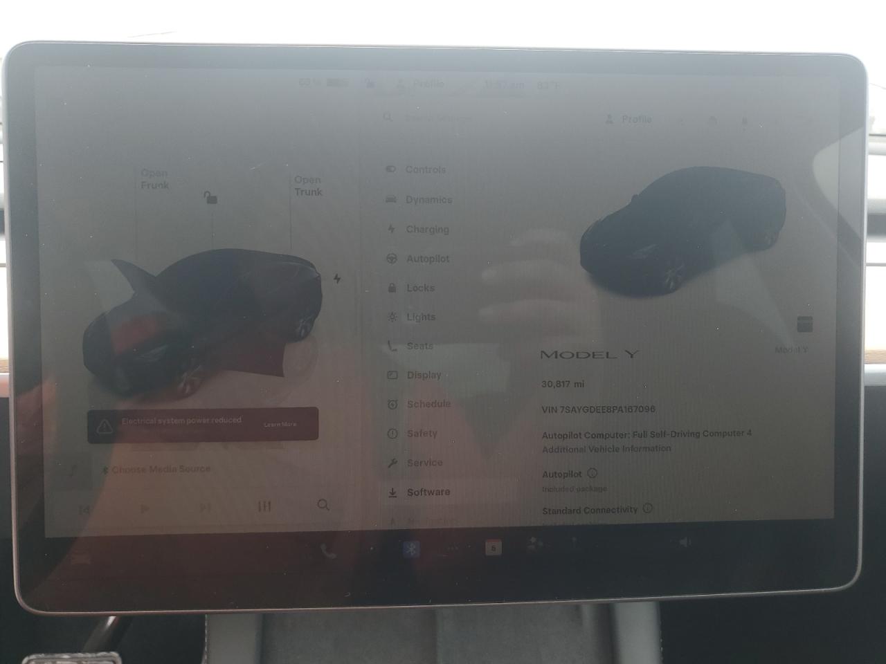 2023 Tesla Model Y VIN: 7SAYGDEE8PA167096 Lot: 91211235