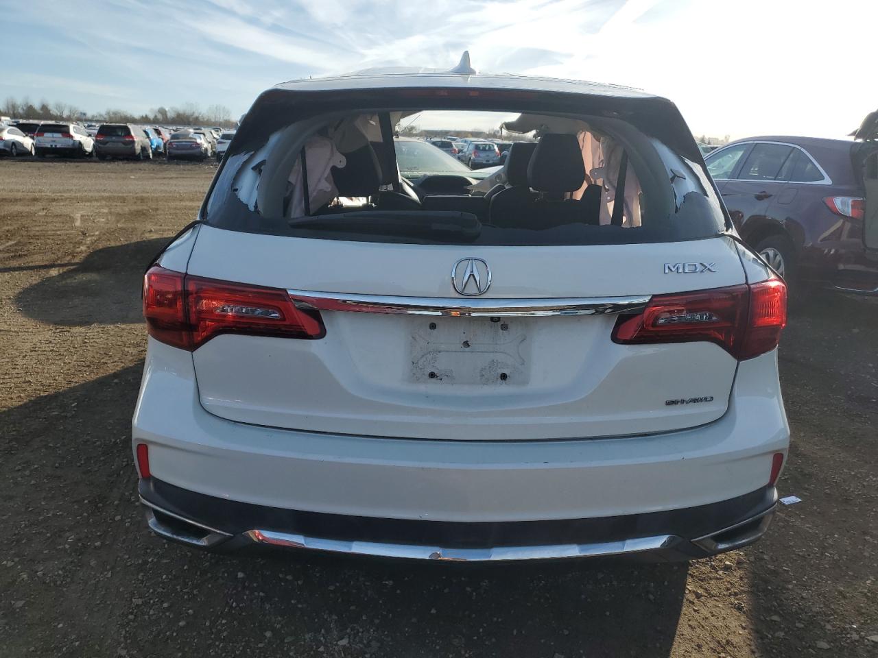 2017 Acura Mdx Technology VIN: 5FRYD4H50HB026575 Lot: 92327215