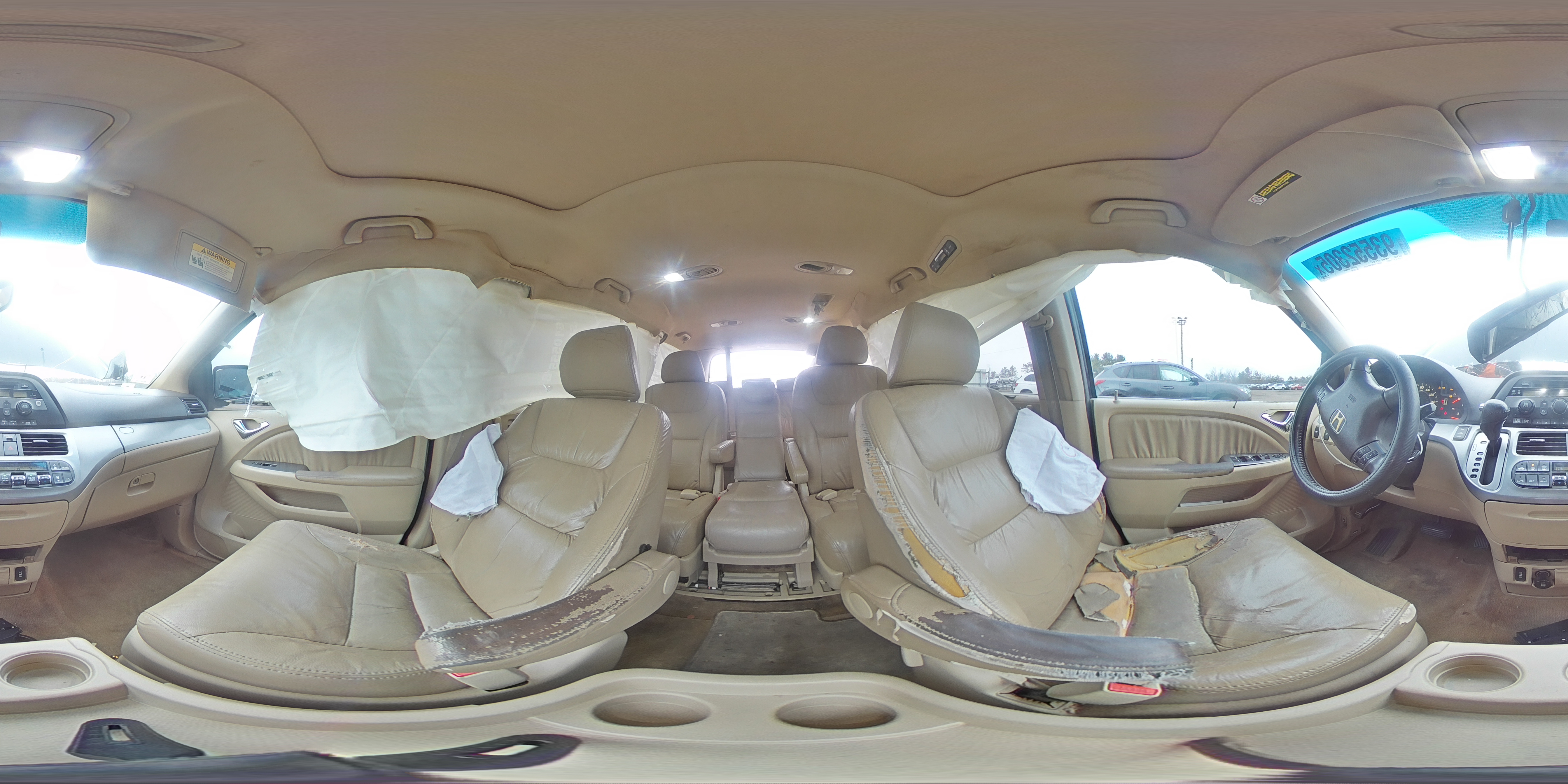 2009 Honda Odyssey Exl VIN: 5FNRL38619B045164 Lot: 93552305