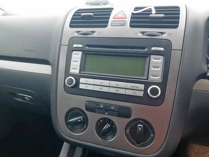 2007 VOLKSWAGEN GOLF 1.9 MATCH TDI 5DR