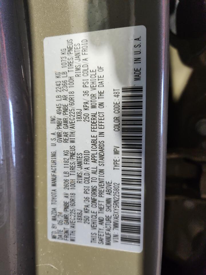 2024 Mazda Cx-50 Base VIN: 7MMVABXY5RN225802 Lot: 92632425