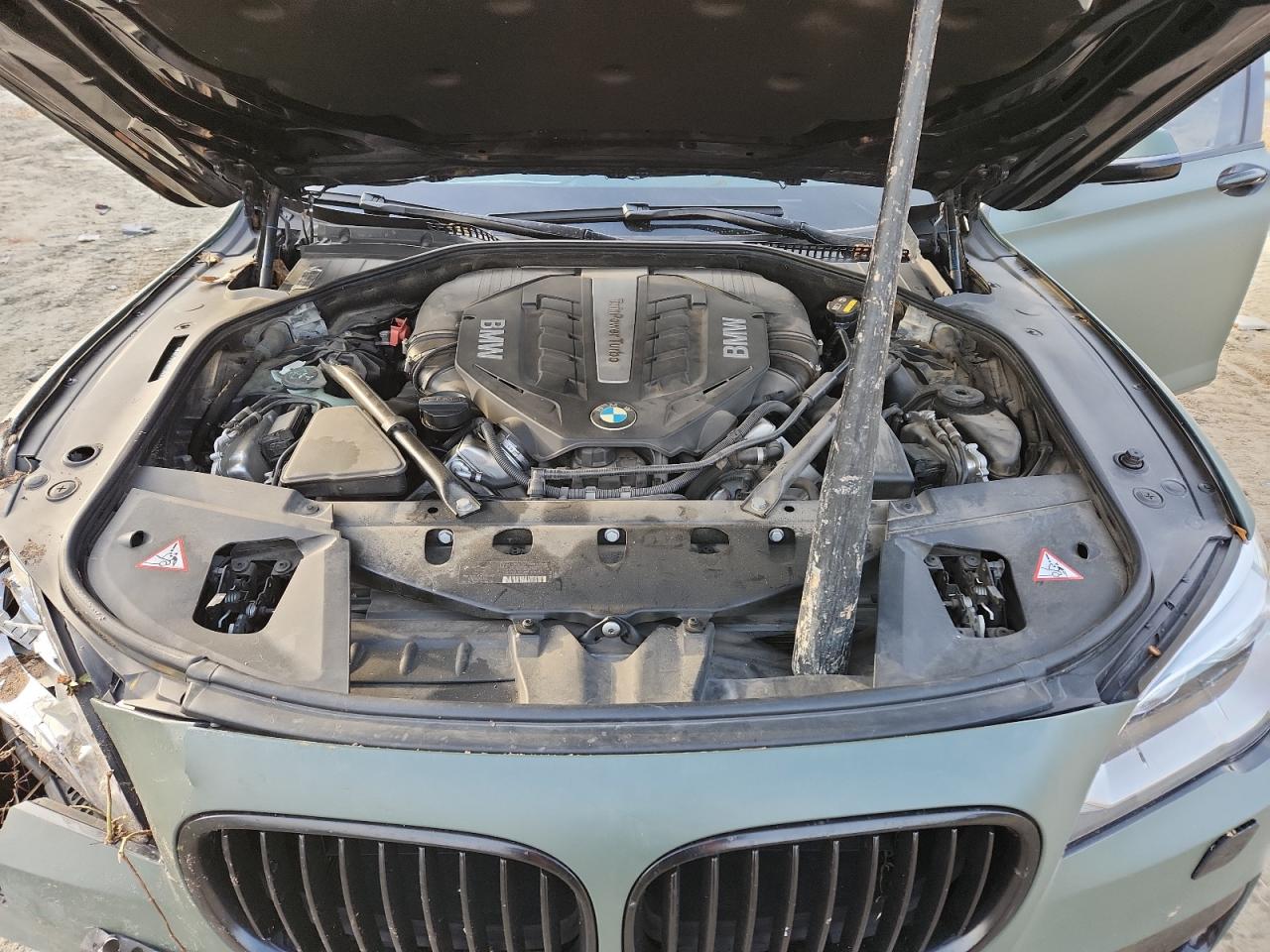 2014 BMW 750 Lxi VIN: WBAYF8C59ED653530 Lot: 92067955