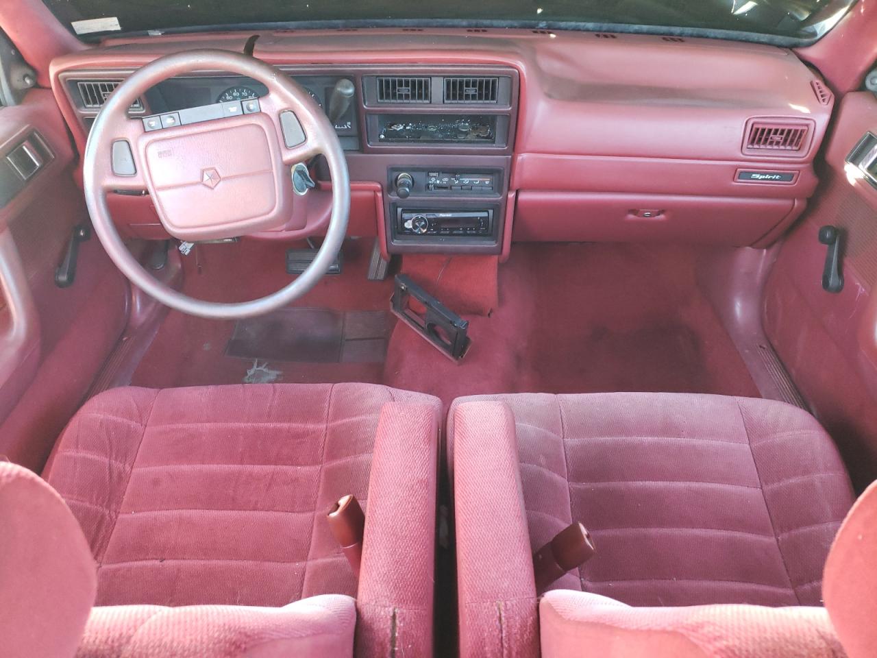 1993 Dodge Spirit VIN: 3B3XA46K9PT640136 Lot: 92530285