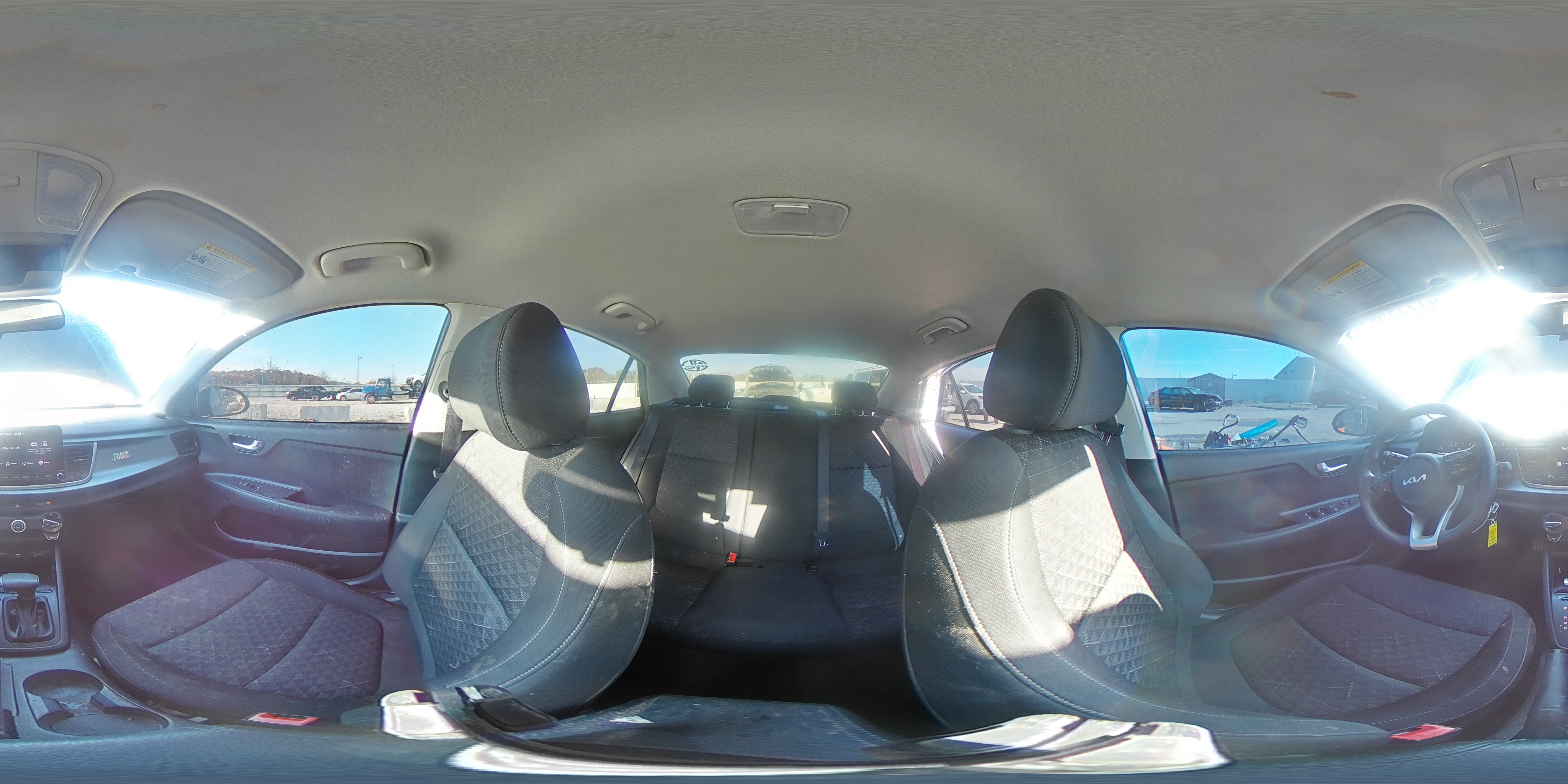 2022 Kia Rio Lx VIN: 3KPA24AD8NE437363 Lot: 91271585