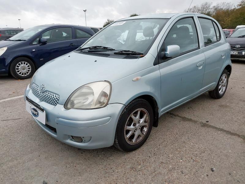 2004 TOYOTA YARIS 1.3 VVT-I T SPIRIT 5DR AUTO for sale at Copart SANDWICH