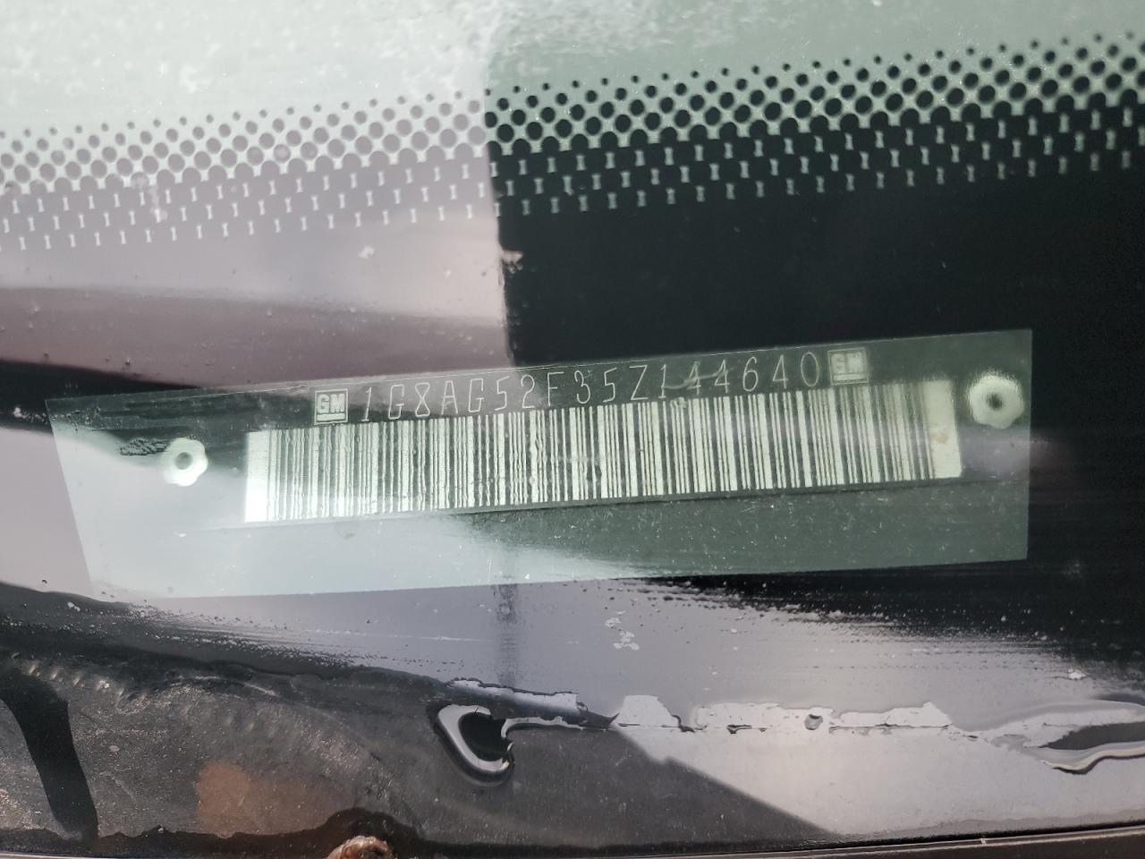 2005 Saturn Ion Level 1 VIN: 1G8AG52F35Z144640 Lot: 93337855