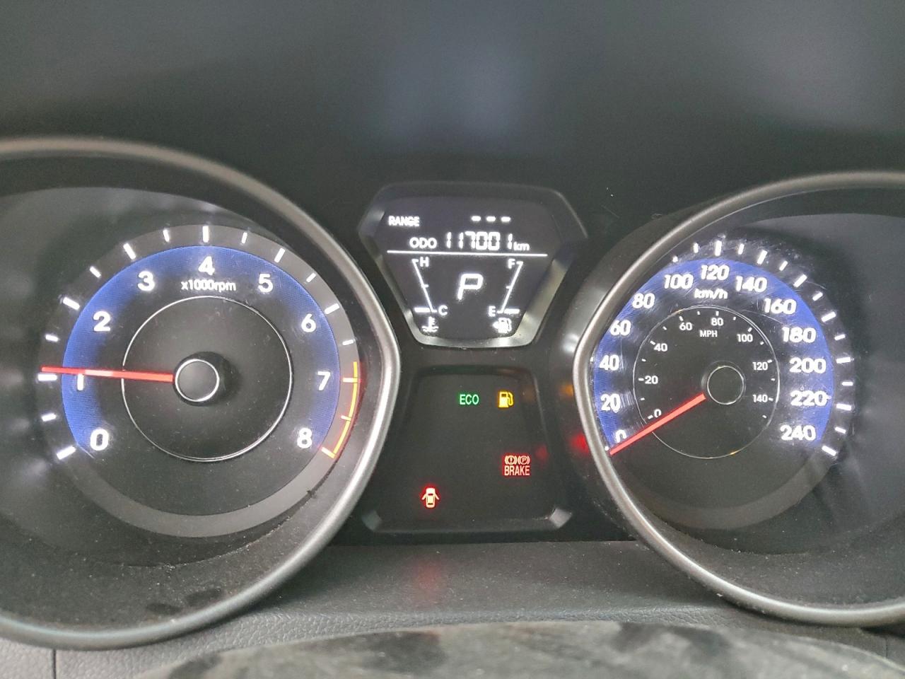 2013 Hyundai Elantra Gls VIN: 5NPDH4AE9DH216241 Lot: 93651175