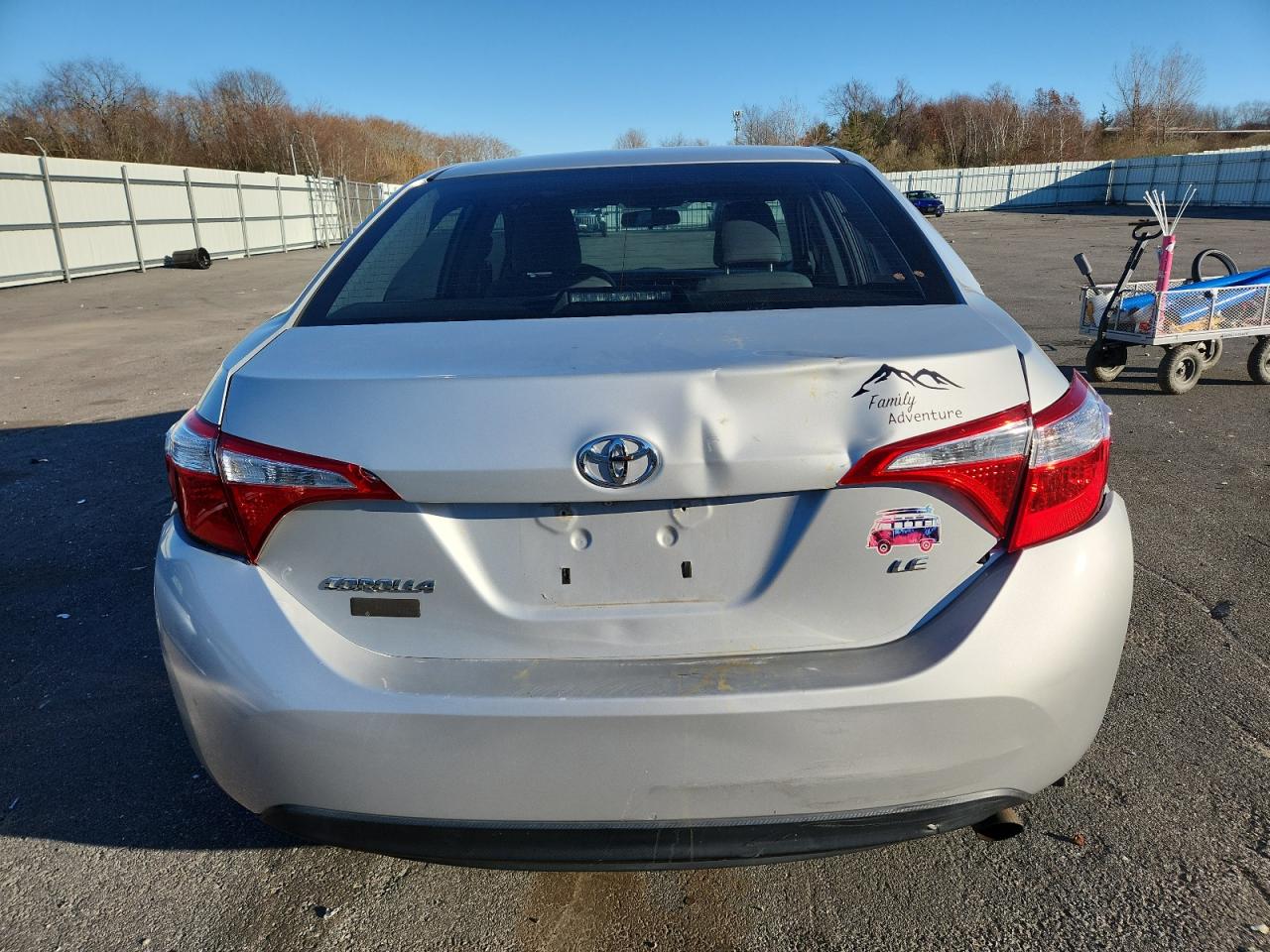 2015 Toyota Corolla L VIN: 2T1BURHE4FC454543 Lot: 93648555