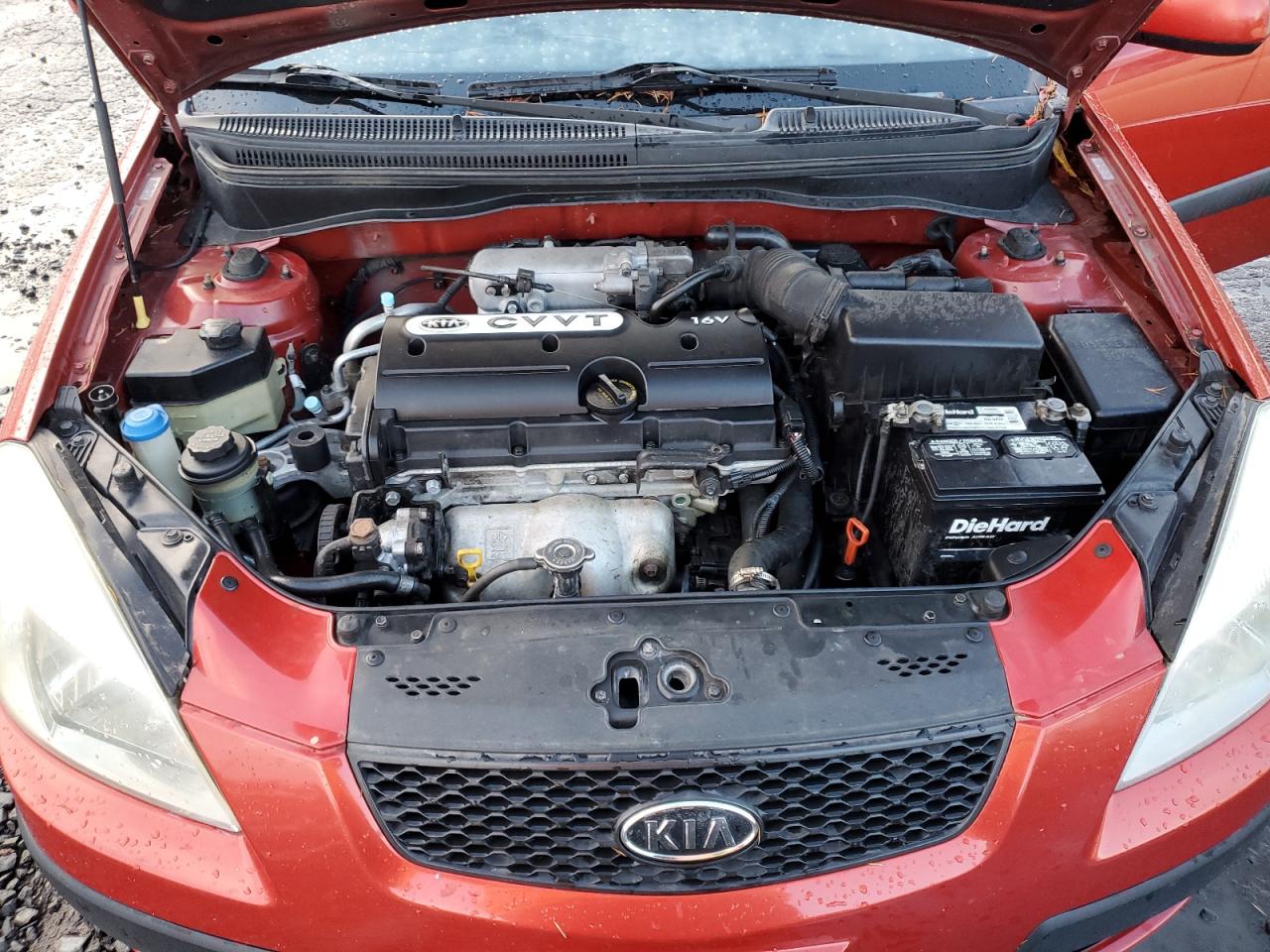 2008 Kia Rio Base VIN: KNADE123586430595 Lot: 91803265