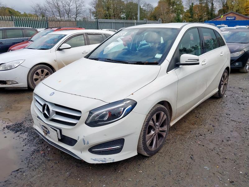 2015 MERCEDES-BENZ B CLASS B200 CDI SPORT PREMIUM 5DR for sale at Copart WOLVERHAMPTON