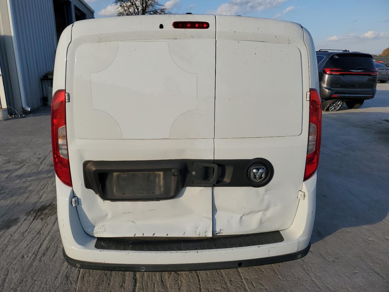 2017 Ram Promaster Delivery Van VIN: ZFBERFBB0H6D63670 Lot: 92855525