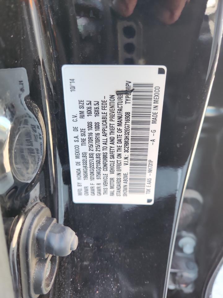 2014 Honda Cr-V Lx VIN: 3CZRM3H32EG716908 Lot: 91228735