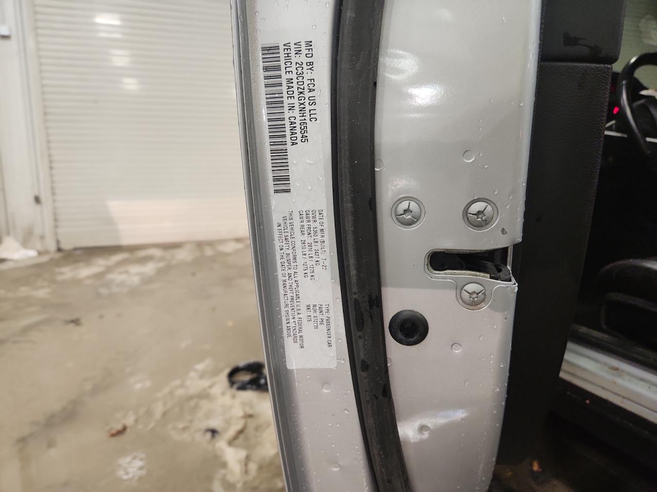 2022 Dodge Challenger Gt VIN: 2C3CDZKGXNH165545 Lot: 92210115