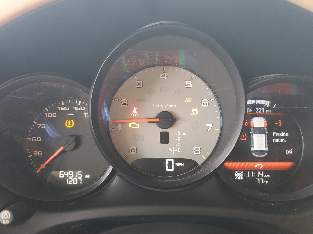 2015 Porsche Macan S VIN: WP1AB2A52FLB54977 Lot: 93419595