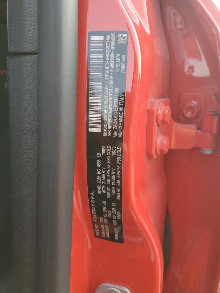 2021 Jeep Renegade Trailhawk VIN: ZACNJDC12MPM21598 Lot: 93612695