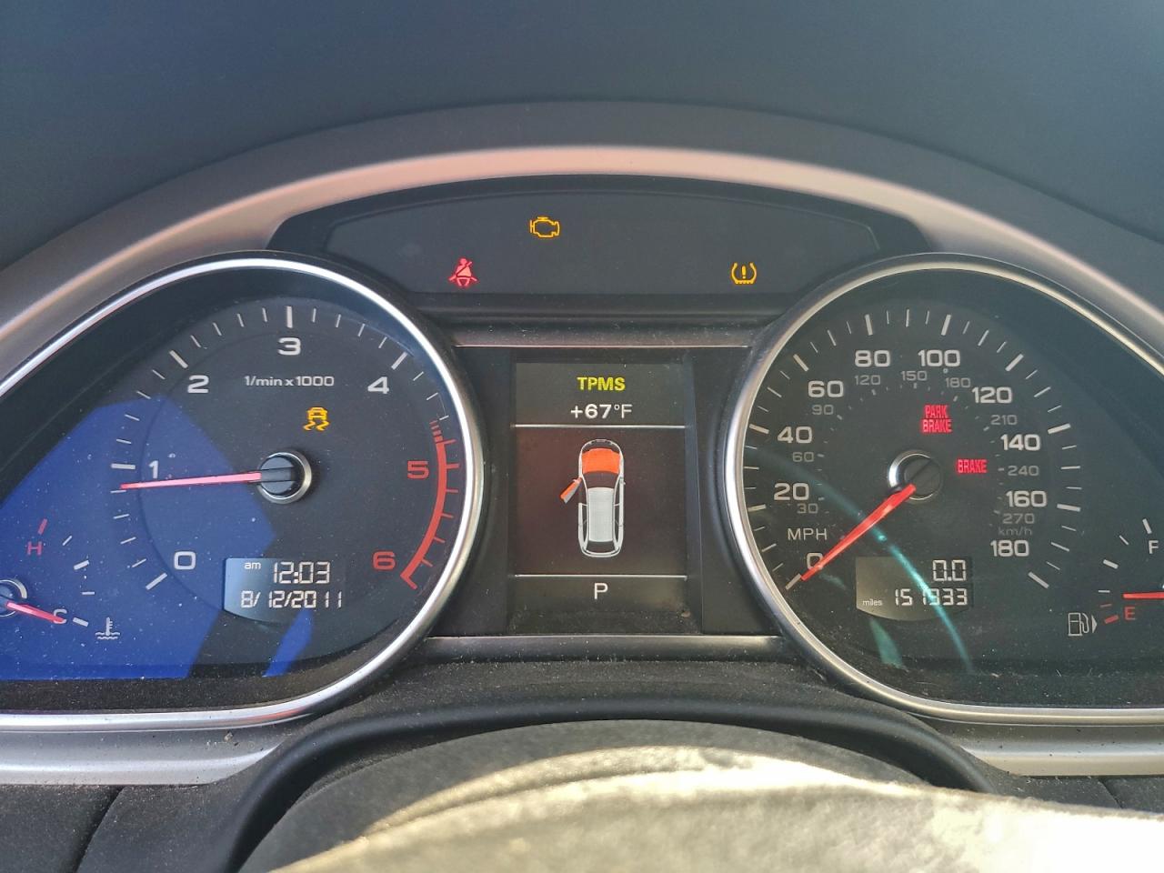 2012 Audi Q7 Premium Plus VIN: WA1LMBFEXCD005181 Lot: 92454085