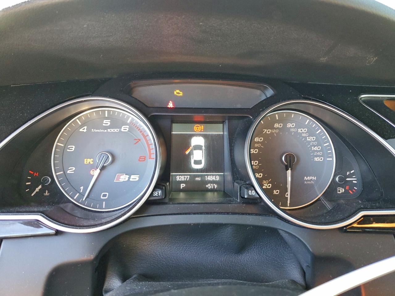 2013 Audi S5 Prestige VIN: WAUVGAFR7DA044992 Lot: 93534525