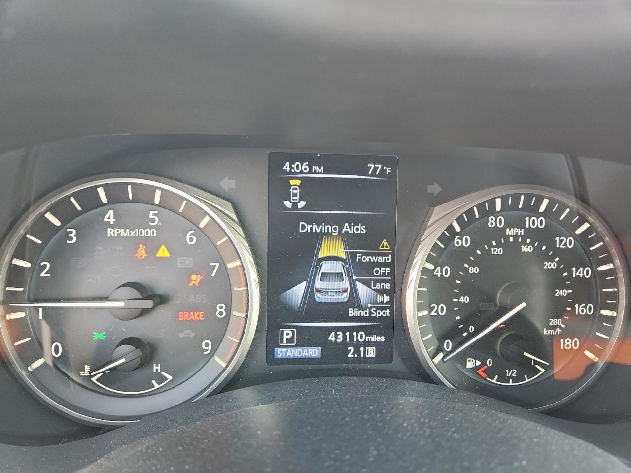 2021 Infiniti Q50 Luxe VIN: JN1EV7BR0MM750494 Lot: 92761285