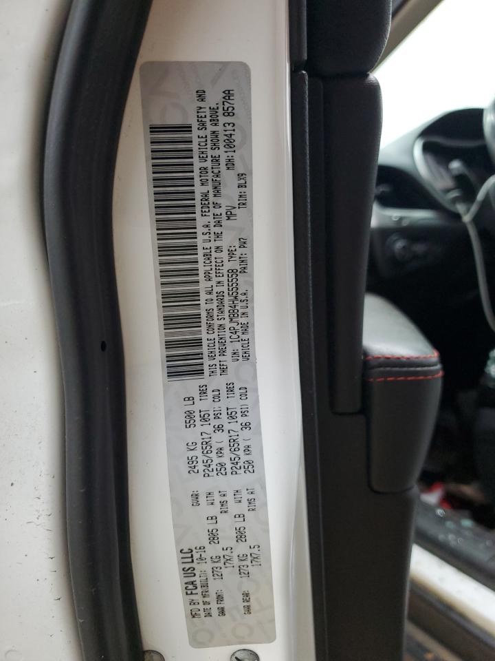 2017 Jeep Cherokee Trailhawk VIN: 1C4PJMBB4HW555558 Lot: 92349385