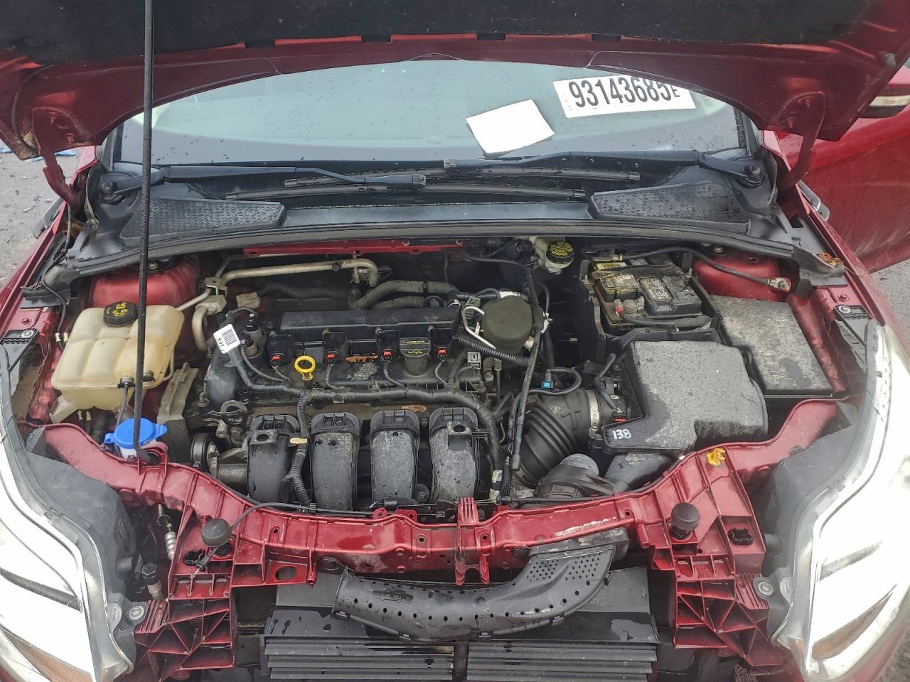 2014 Ford Focus Se VIN: 1FADP3K28EL107712 Lot: 93143685