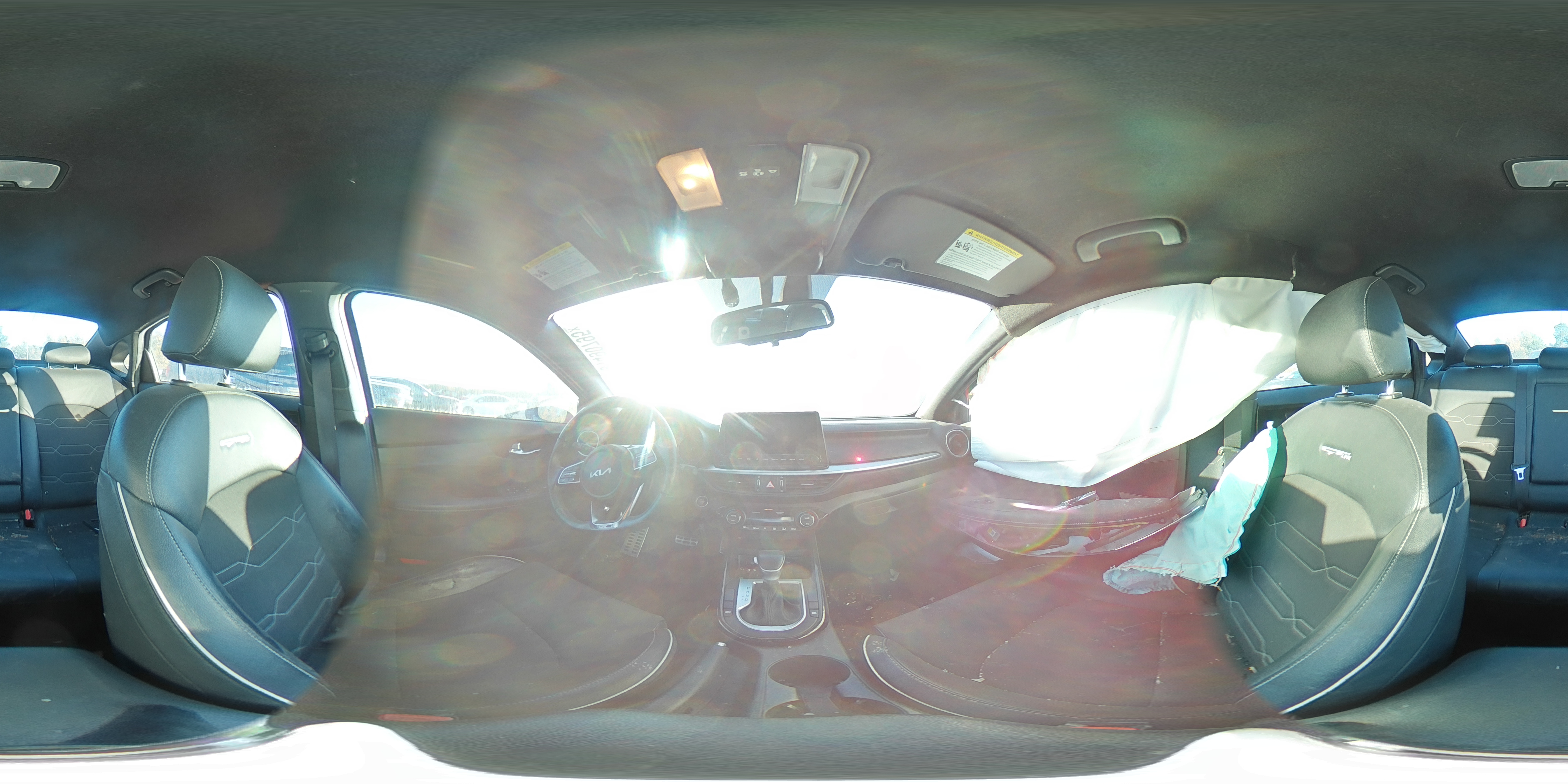 2022 Kia Forte Gt Line VIN: 3KPF54AD4NE442878 Lot: 91490795