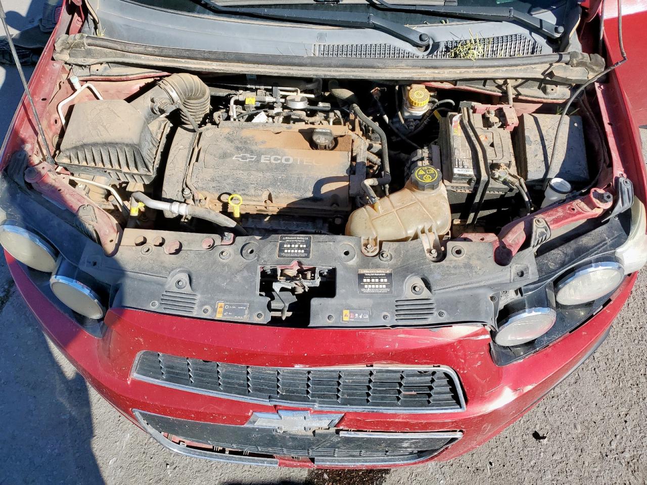 2015 Chevrolet Sonic Lt VIN: 1G1JC5SH9F4185025 Lot: 92511255