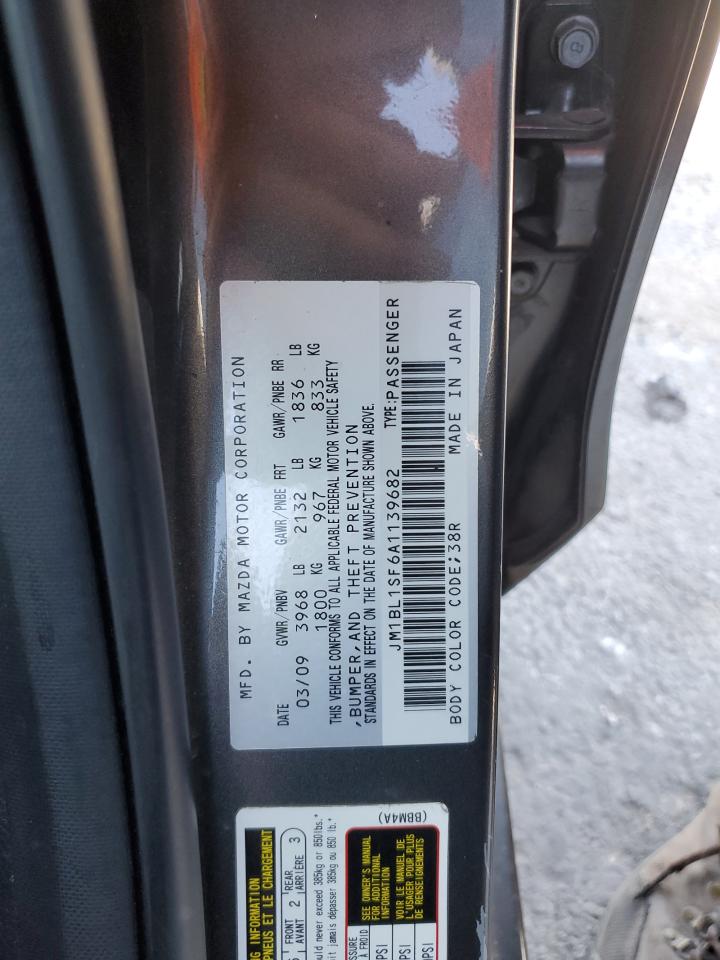 2010 Mazda 3 I VIN: JM1BL1SF6A1139682 Lot: 91598895