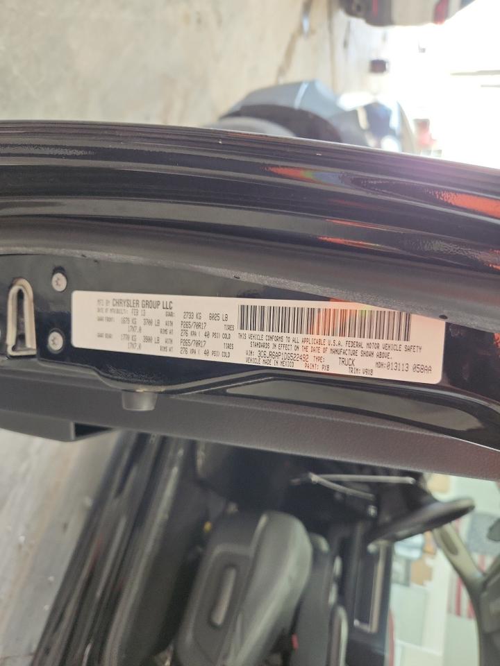 2013 Ram 1500 St VIN: 3C6JR6AP1DG522492 Lot: 92192625