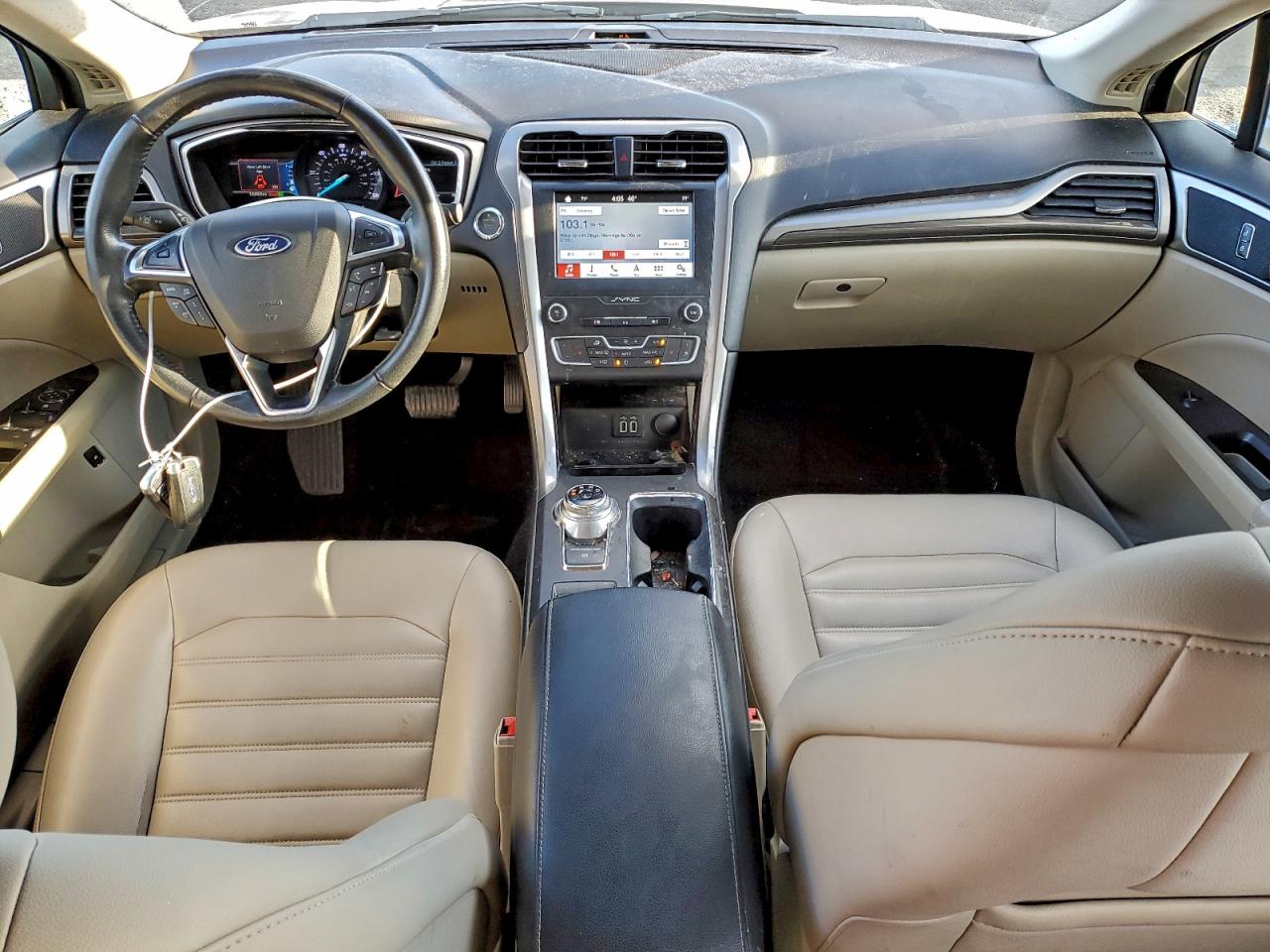 2019 Ford Fusion Sel VIN: 3FA6P0MU4KR255990 Lot: 94575965