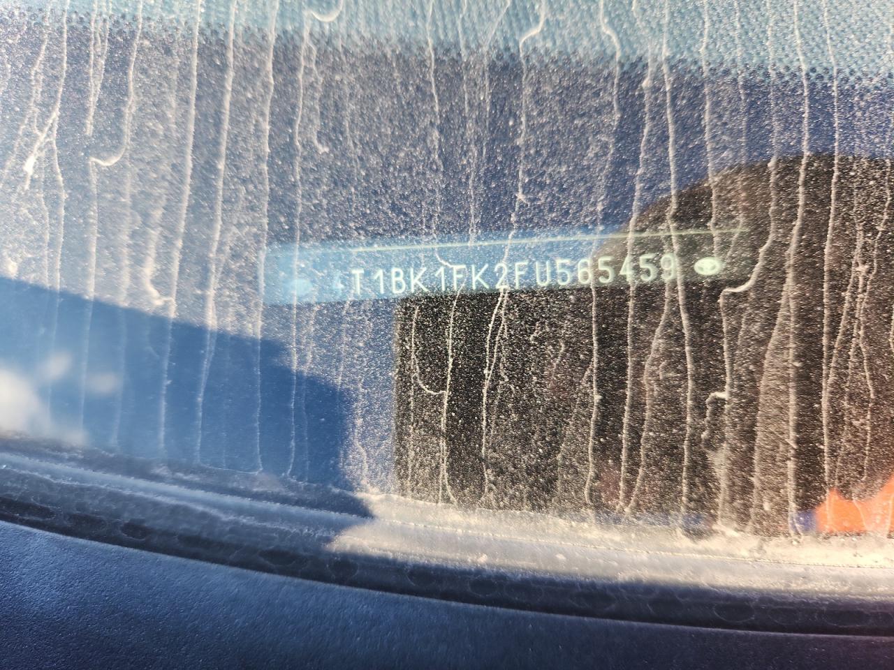 2015 Toyota Camry Xse VIN: 4T1BK1FK2FU565459 Lot: 91655275