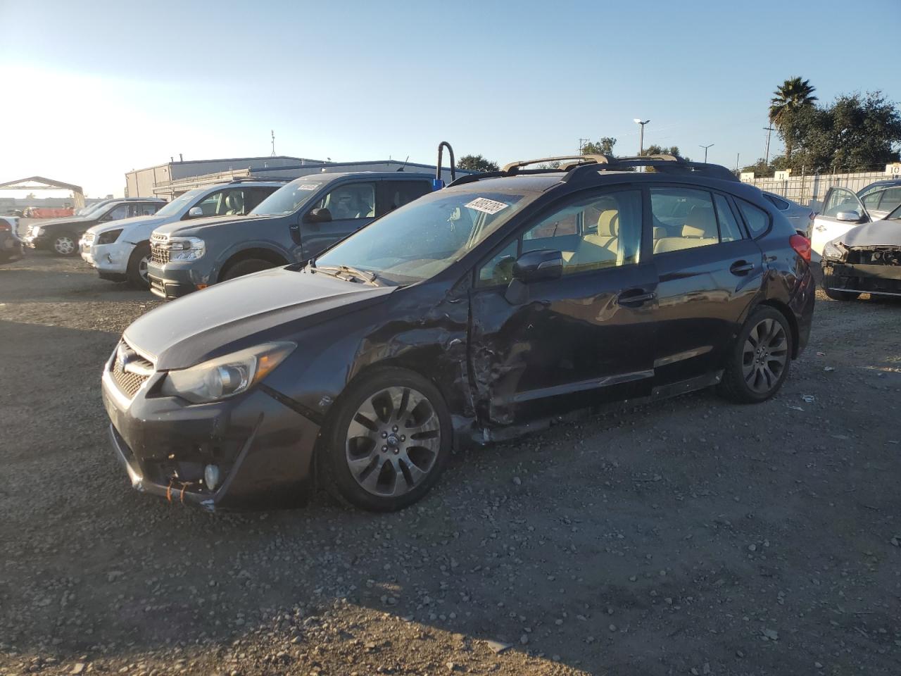 SUBARU IMPREZA 2015. Lot# 90951285. VIN JF1GPAT66FH229637. Photo 1