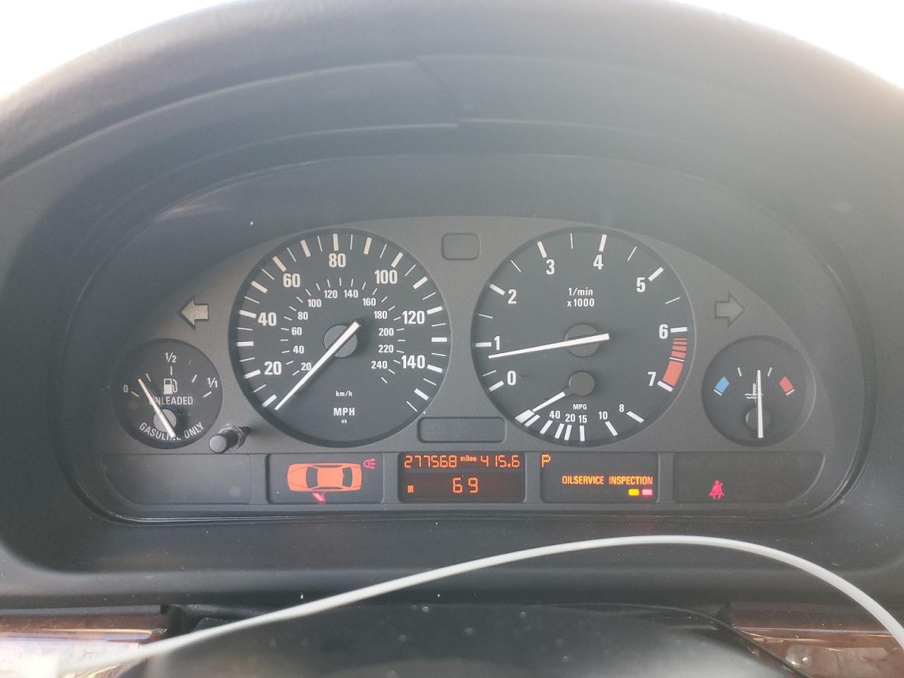 2001 BMW 530 I Automatic VIN: WBADT63421CF14345 Lot: 92522885