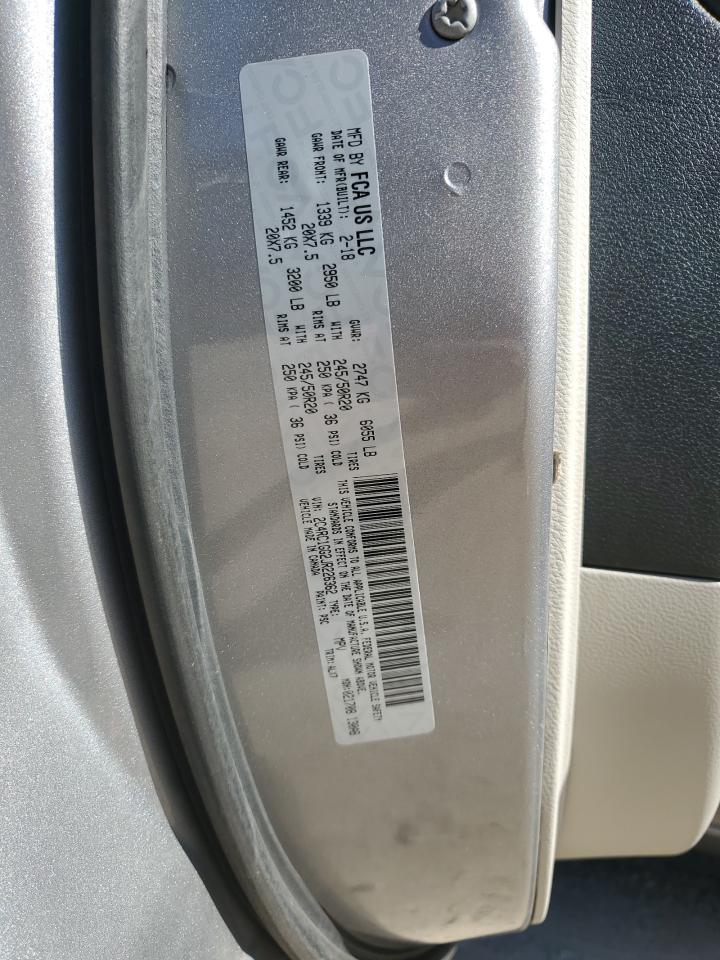 2018 Chrysler Pacifica Limited VIN: 2C4RC1GG2JR226362 Lot: 91318445