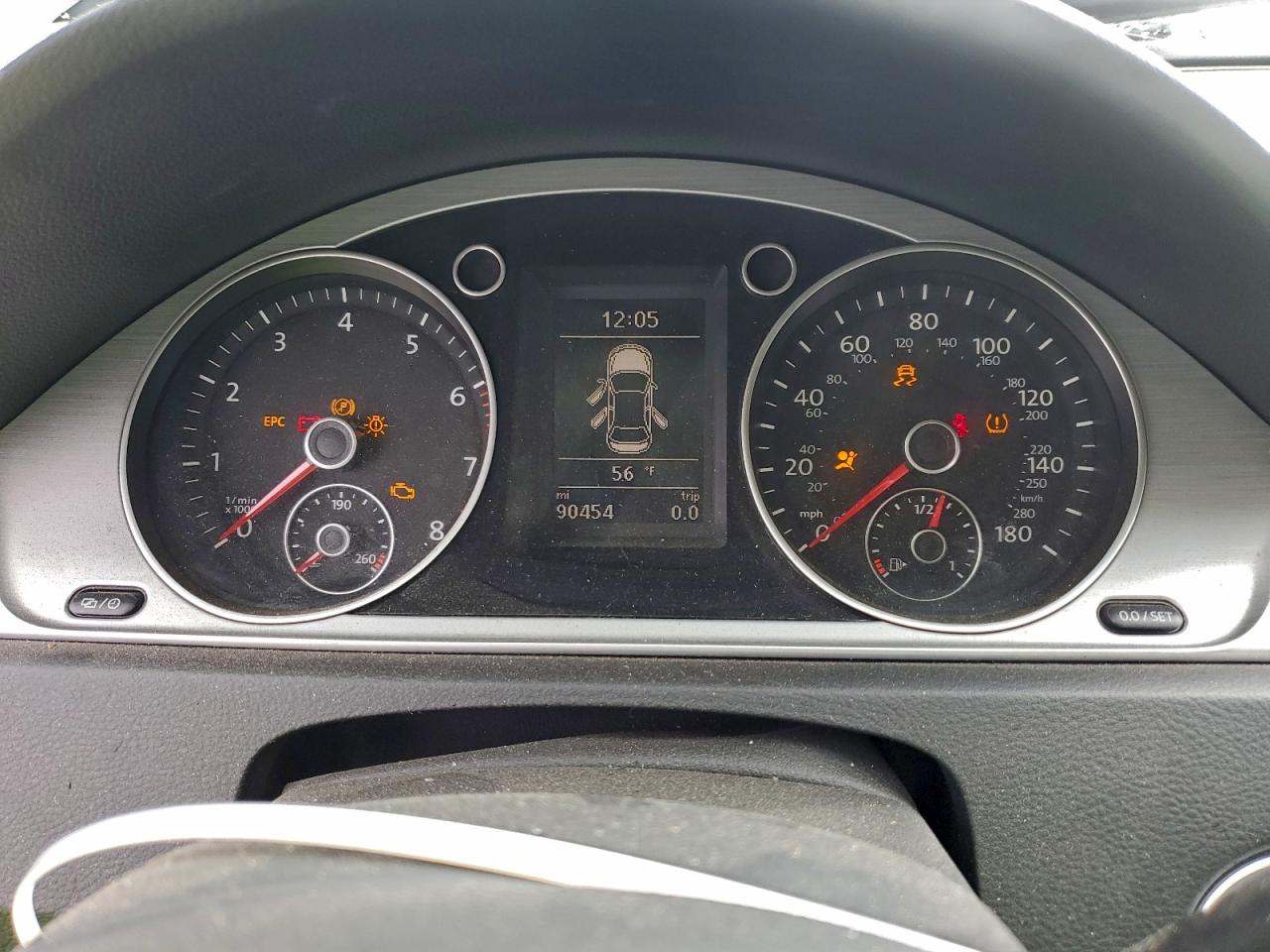 2014 Volkswagen Cc Sport VIN: WVWBP7AN5EE519921 Lot: 93652805