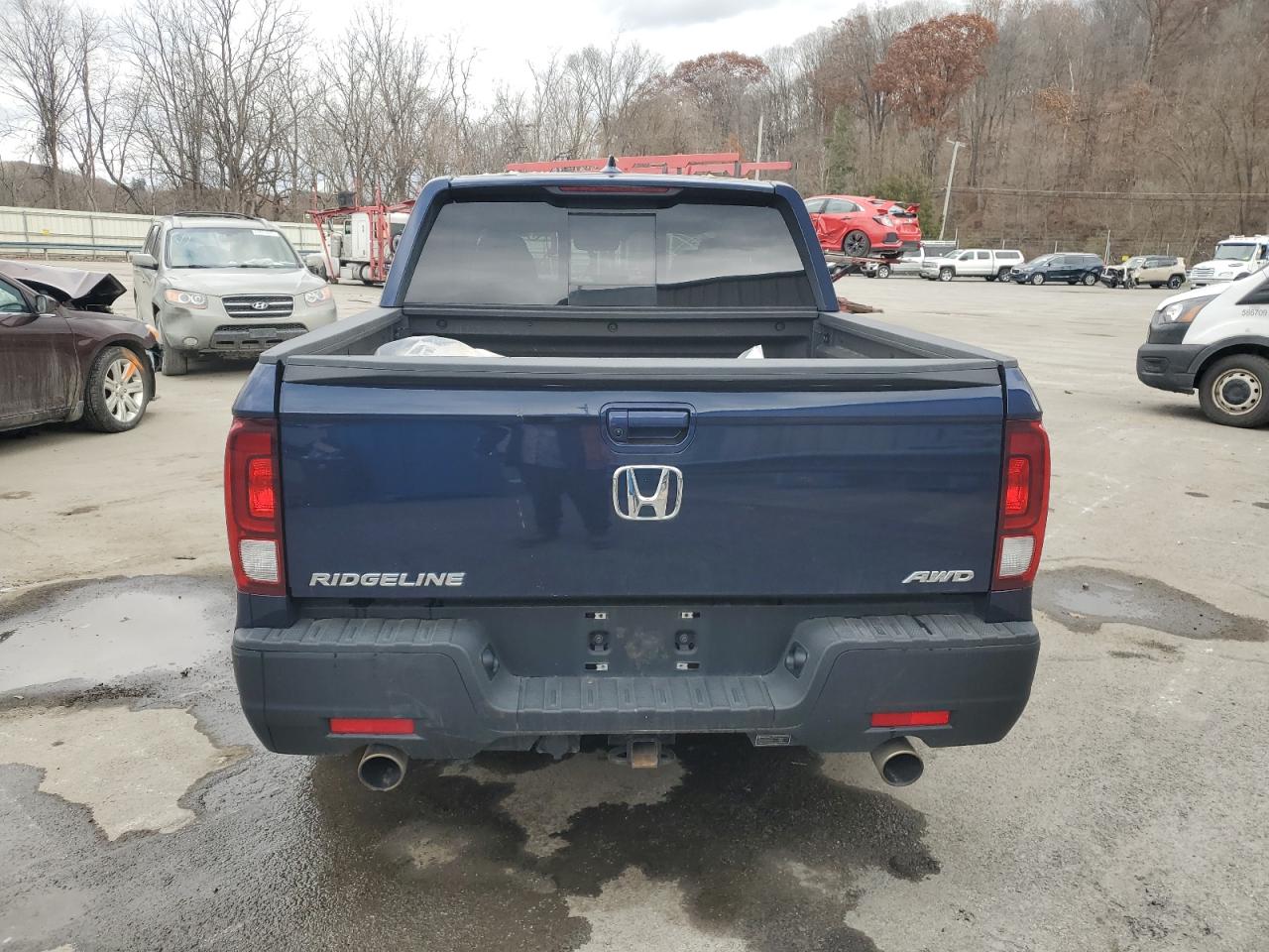 2021 Honda Ridgeline Rtl VIN: 5FPYK3F59MB008405 Lot: 48750855