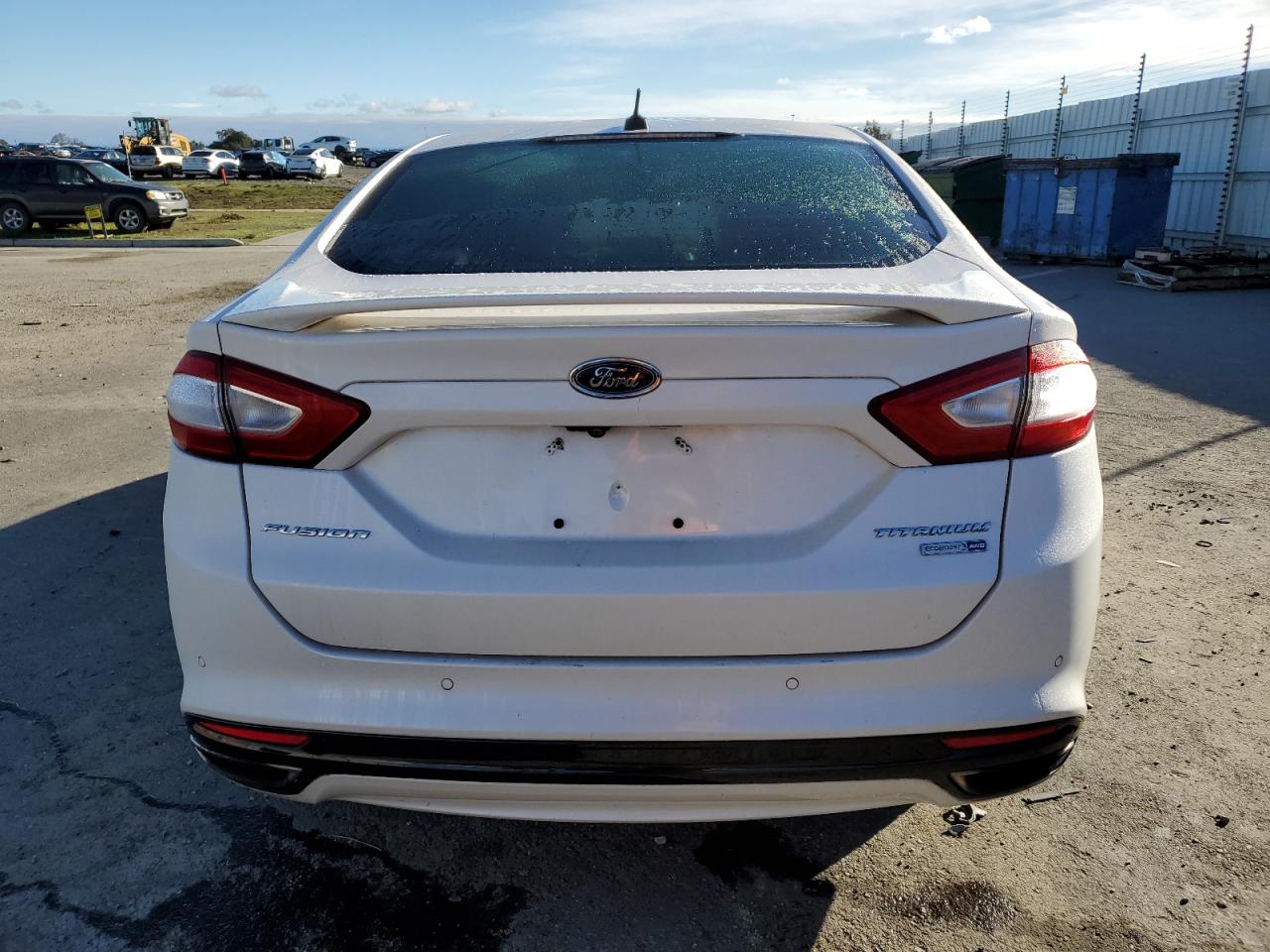 2014 Ford Fusion Titanium VIN: 3FA6P0D9XER232990 Lot: 93154045