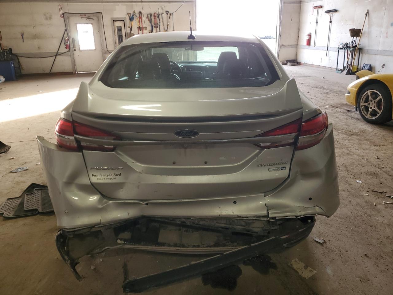 2018 Ford Fusion Titanium/Platinum VIN: 3FA6P0D90JR169246 Lot: 91404865