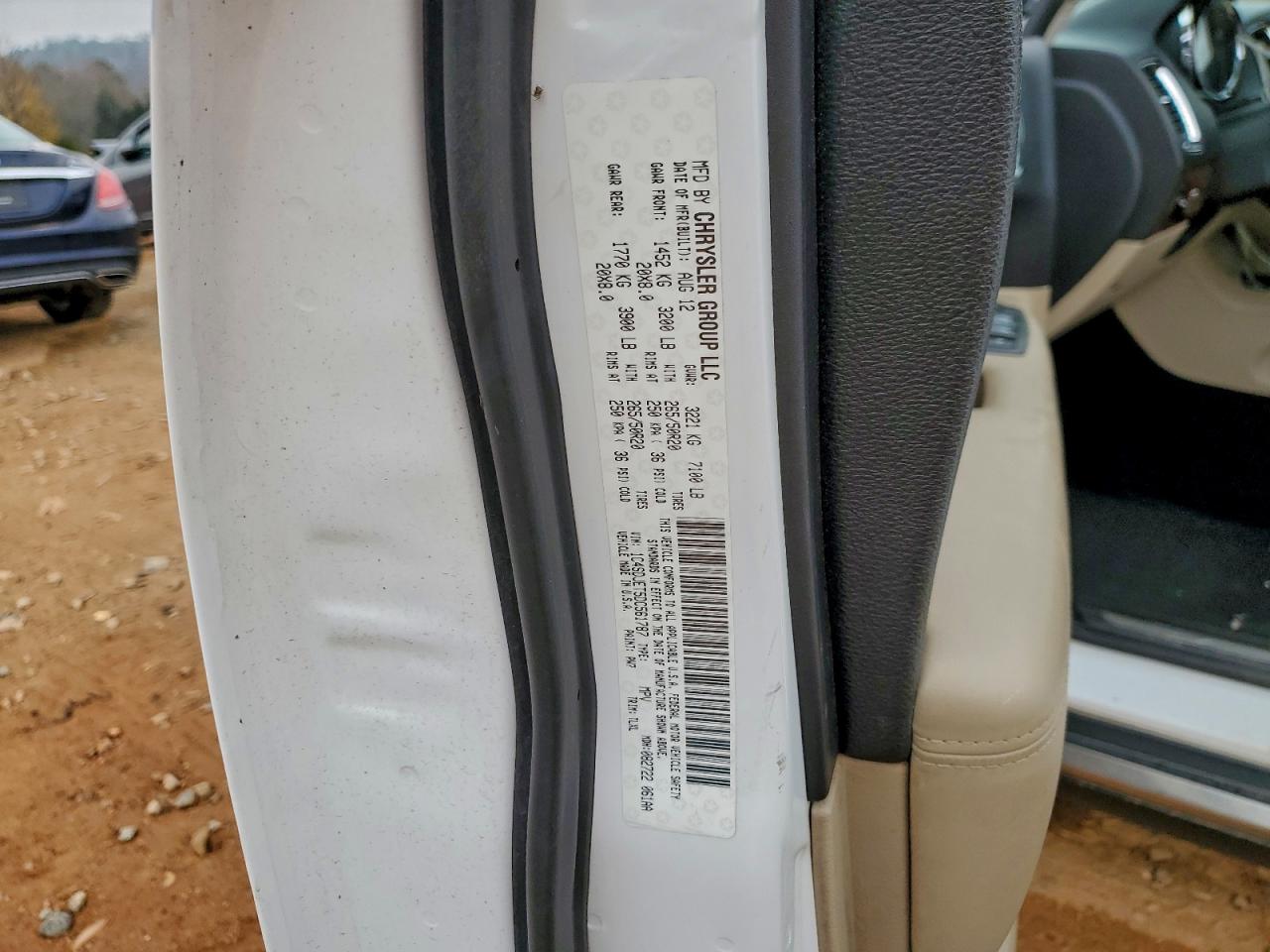 2013 Dodge Durango Citadel VIN: 1C4SDJET5DC561787 Lot: 94086915