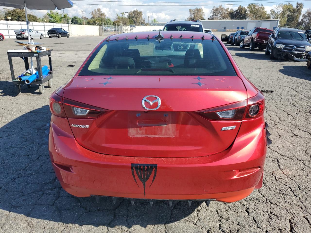 2018 Mazda 3 Sport VIN: 3MZBN1U71JM206639 Lot: 93513465