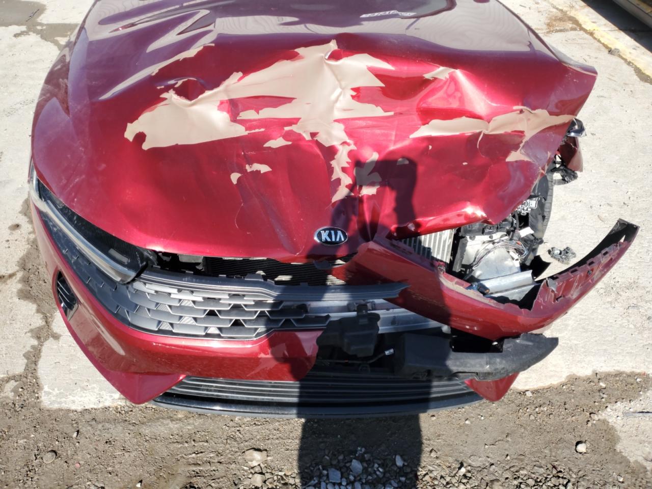 2021 Kia K5 Lxs VIN: 5XXG14J23MG016524 Lot: 91976755