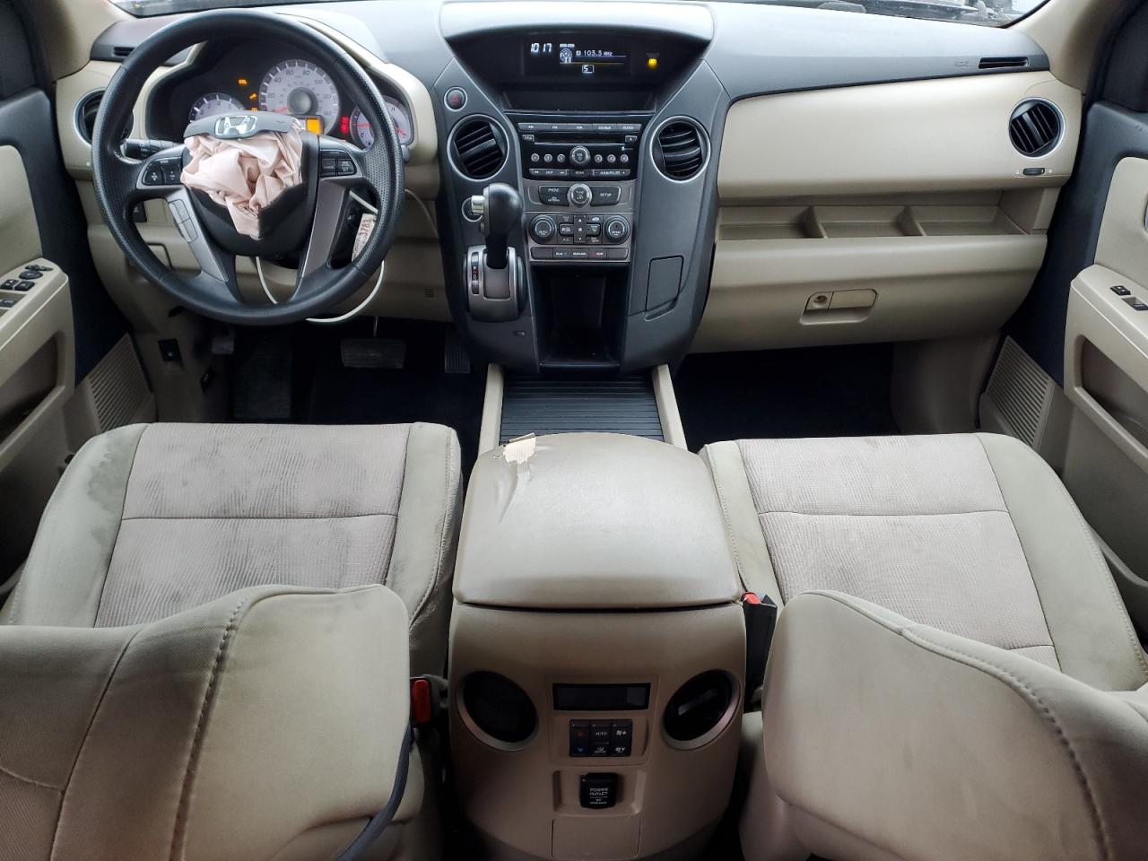 2012 Honda Pilot Ex VIN: 5FNYF4H44CB027224 Lot: 92169875