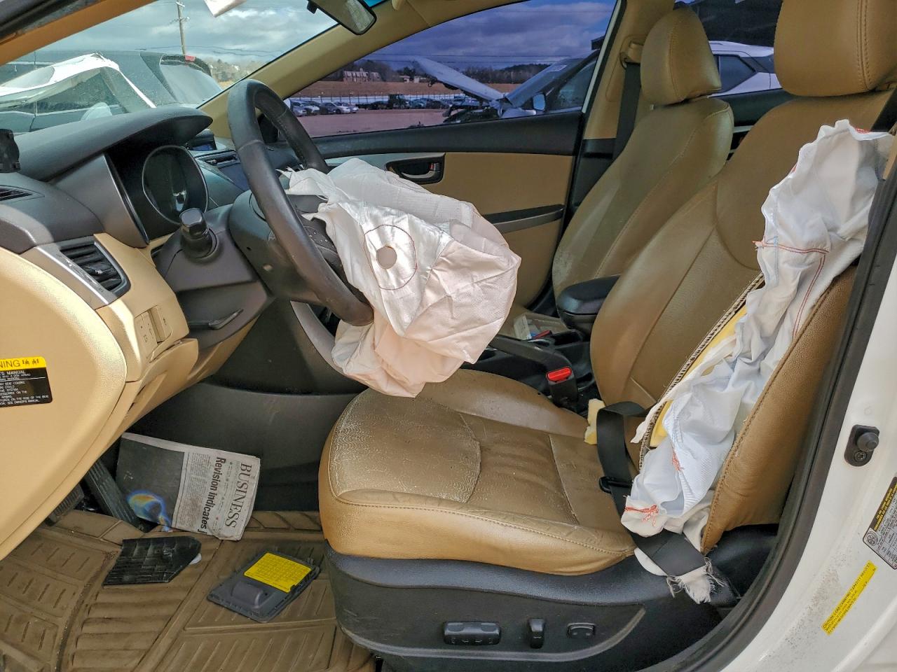 2013 Hyundai Elantra Gls VIN: 5NPDH4AE1DH242669 Lot: 94524375