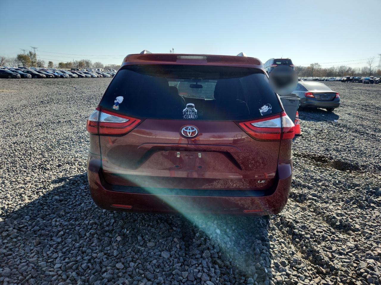 2015 Toyota Sienna Le VIN: 5TDKK3DC5FS658346 Lot: 92784915