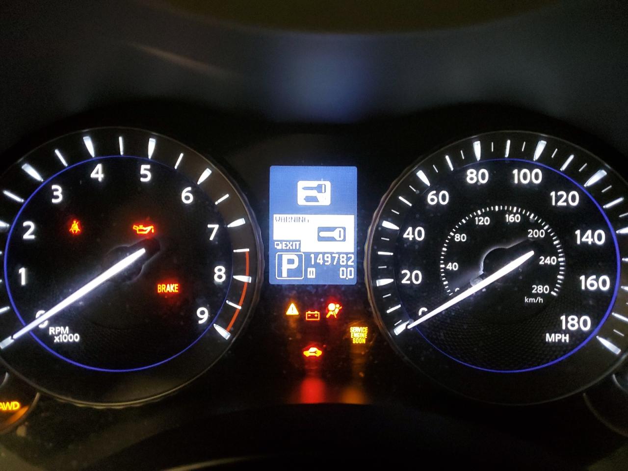 2012 Infiniti M37 X VIN: JN1BY1ARXCM391047 Lot: 93881375