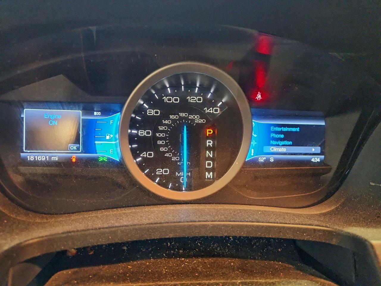 2013 Ford Explorer Limited VIN: 1FM5K7F80DGB27121 Lot: 93433225