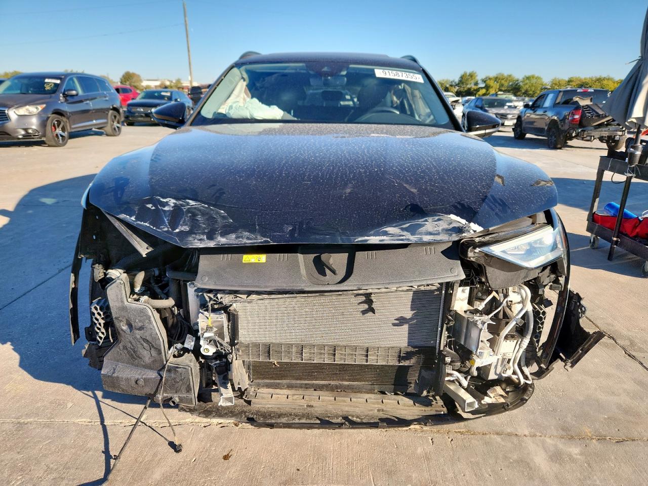 2021 Audi E-Tron Premium Plus VIN: WA1LAAGE1MB004838 Lot: 91587355