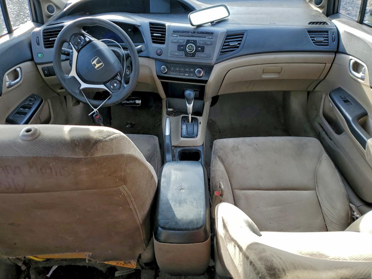 2012 Honda Civic Ex VIN: 19XFB2F8XCE003433 Lot: 93771295