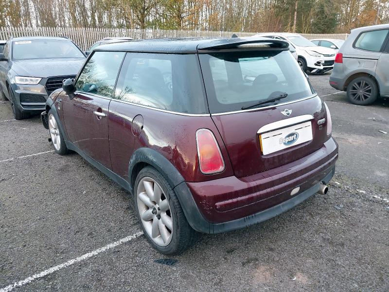 2002 MINI HATCHBACK 1.6 COOPER 3DR