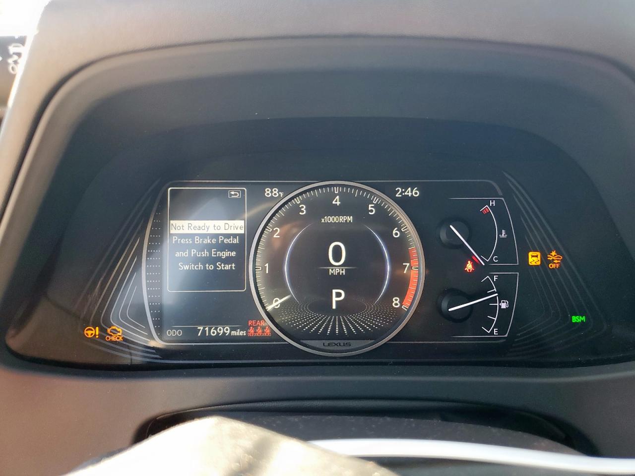 2019 Lexus Ux 200 VIN: JTHY3JBH5K2005543 Lot: 92059665