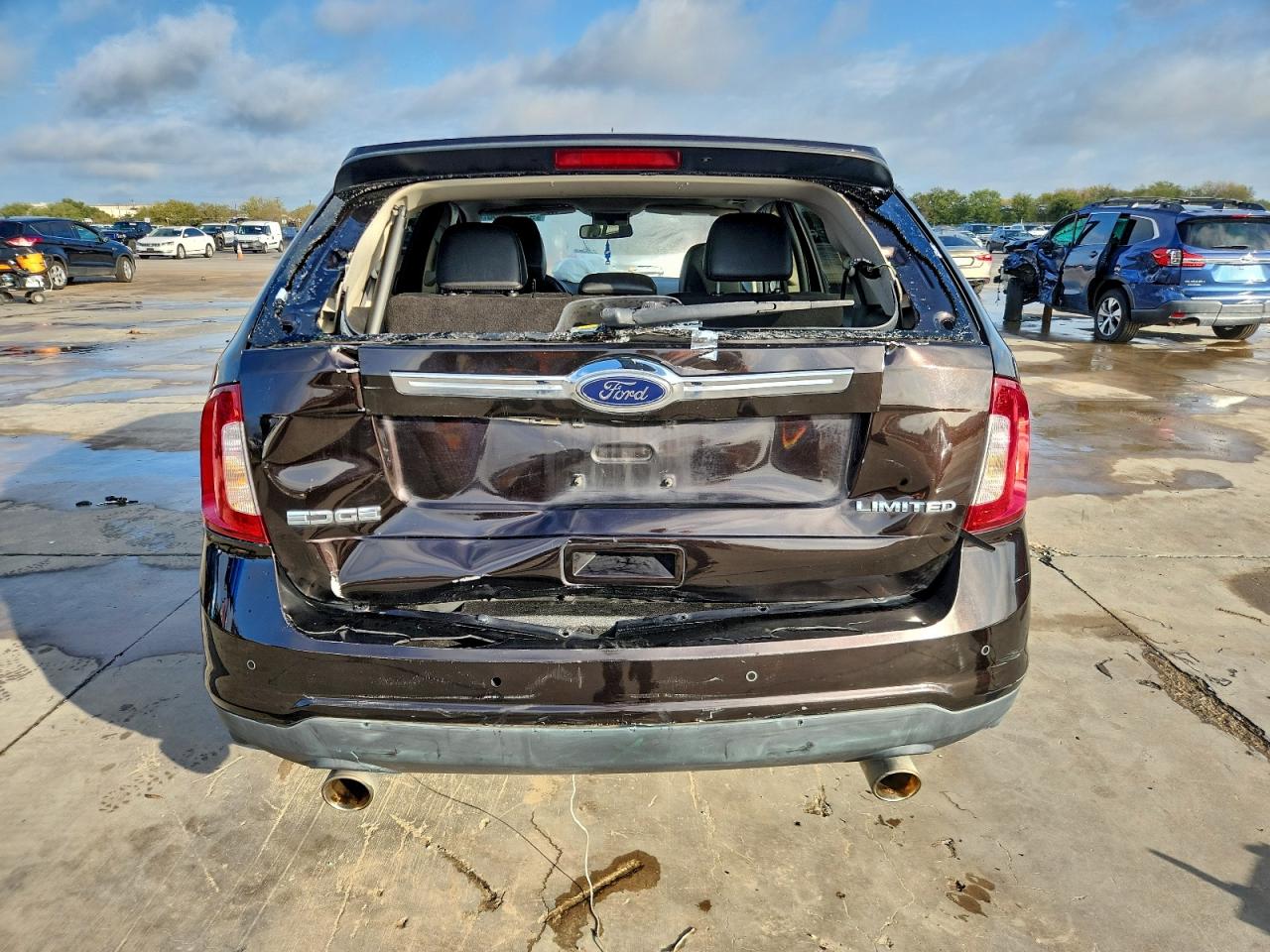 2013 Ford Edge Limited VIN: 2FMDK3KC2DBE07287 Lot: 92503065